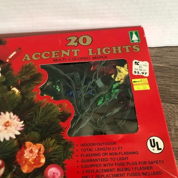 Vtg Multicoloured String Lights - Picture 11 of 13